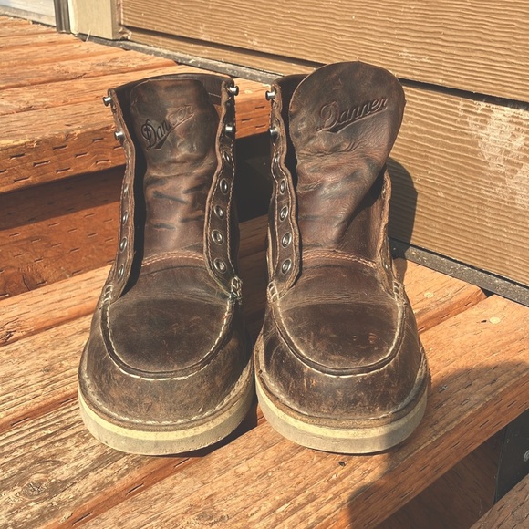 Danner Bull Run Moc Toe 6” Steel Toe - Picture 2 of 4